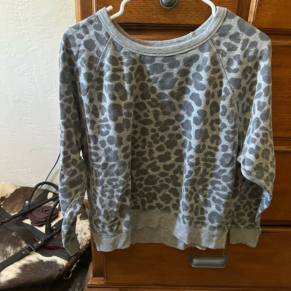 Grayson Threads Light Gray Cozy Top